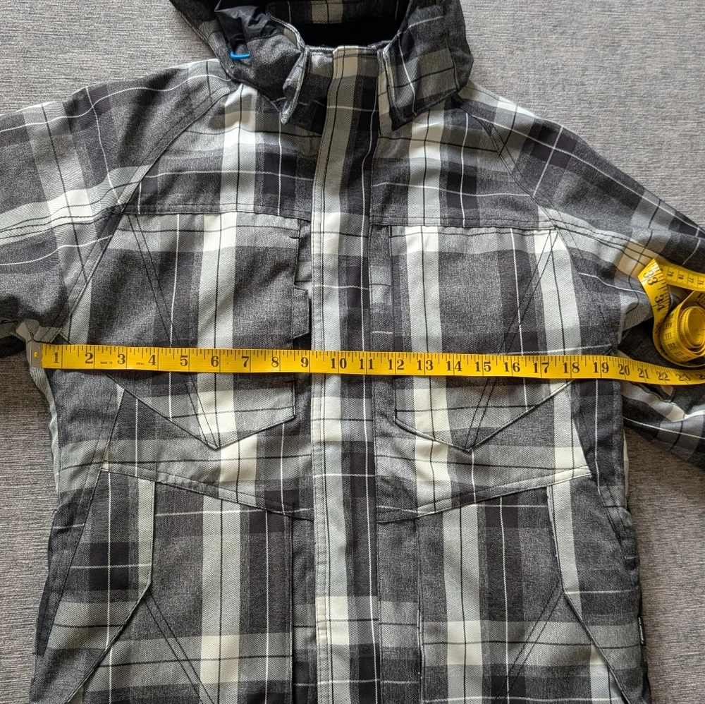 Ripzone Women's Winter Jacket Teens Ski Snowboard Snow Plaid Size L - Picture 12 of 16
